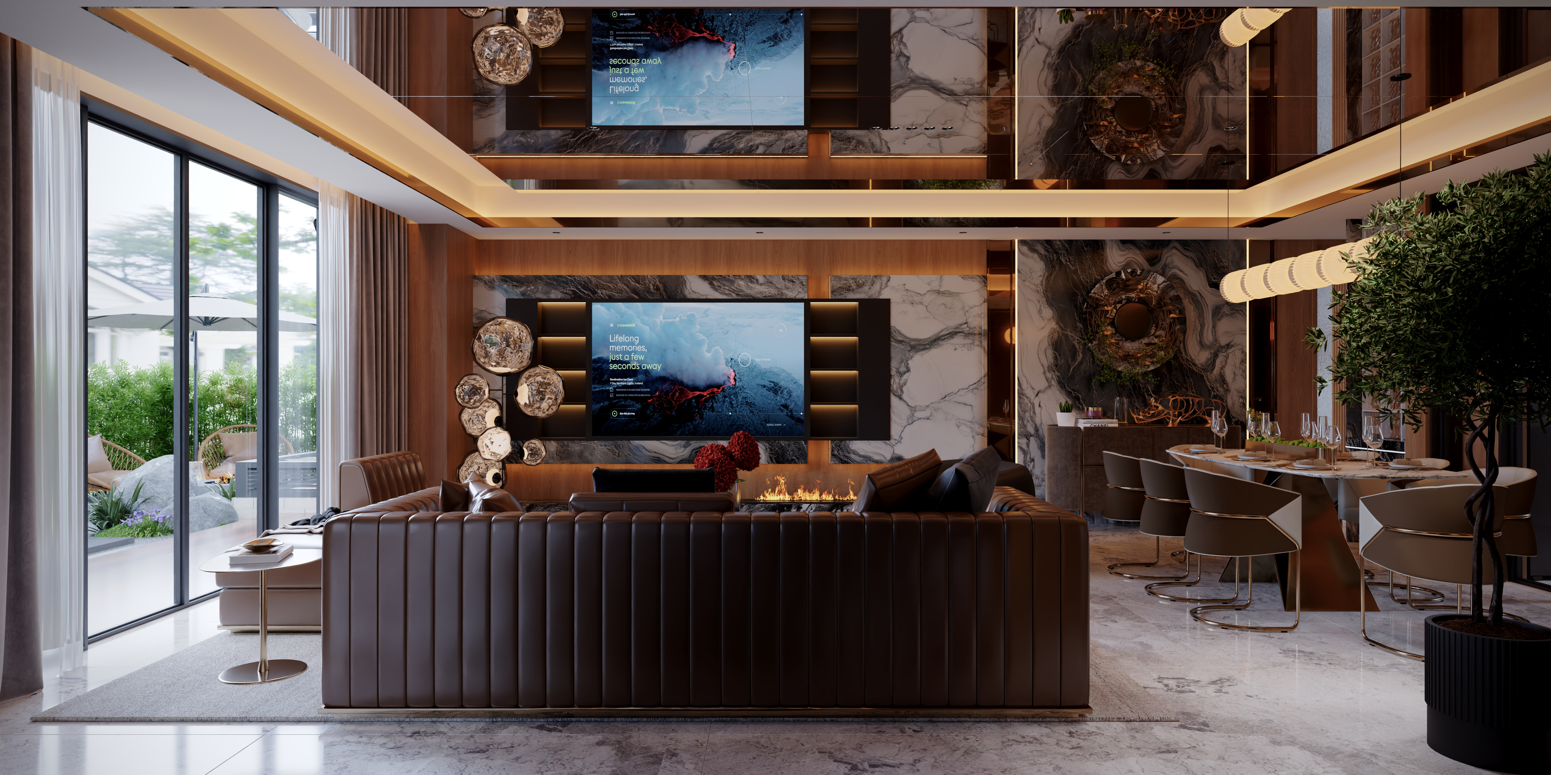 意式家居 挑空 室外-9