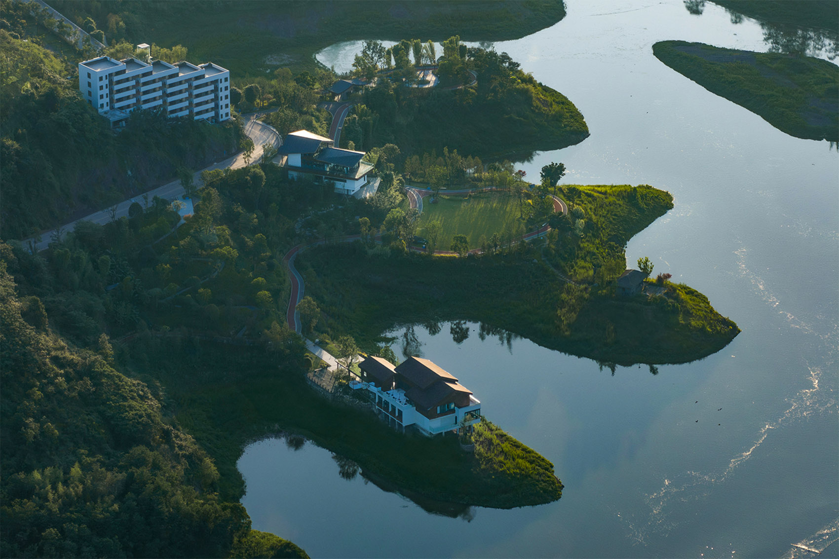 涪陵慧谷湖科创小镇白鹭湾示范区丨中国重庆丨重庆悦集建筑设计事务所-21