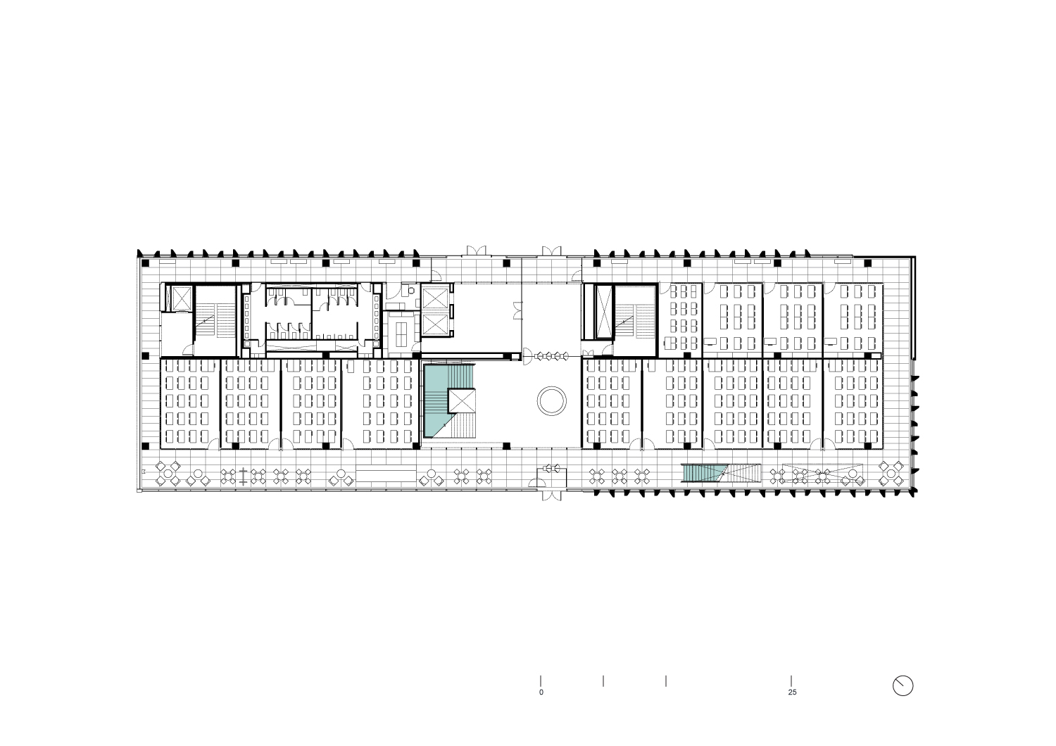 Guadalajara 商业银行学院室内设计-2