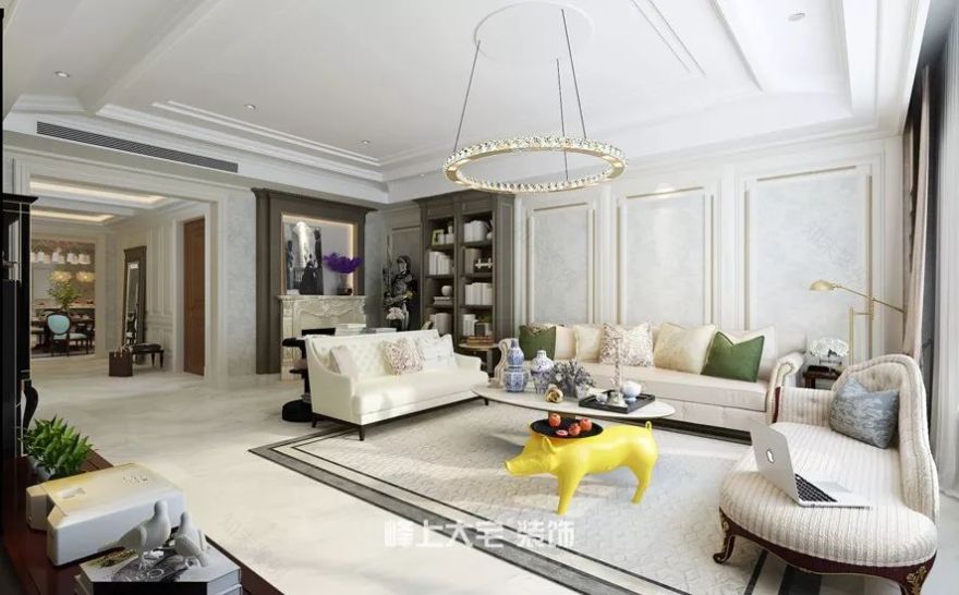 一方城堡·麓园 | 美式简约装修风格,温馨典雅-12