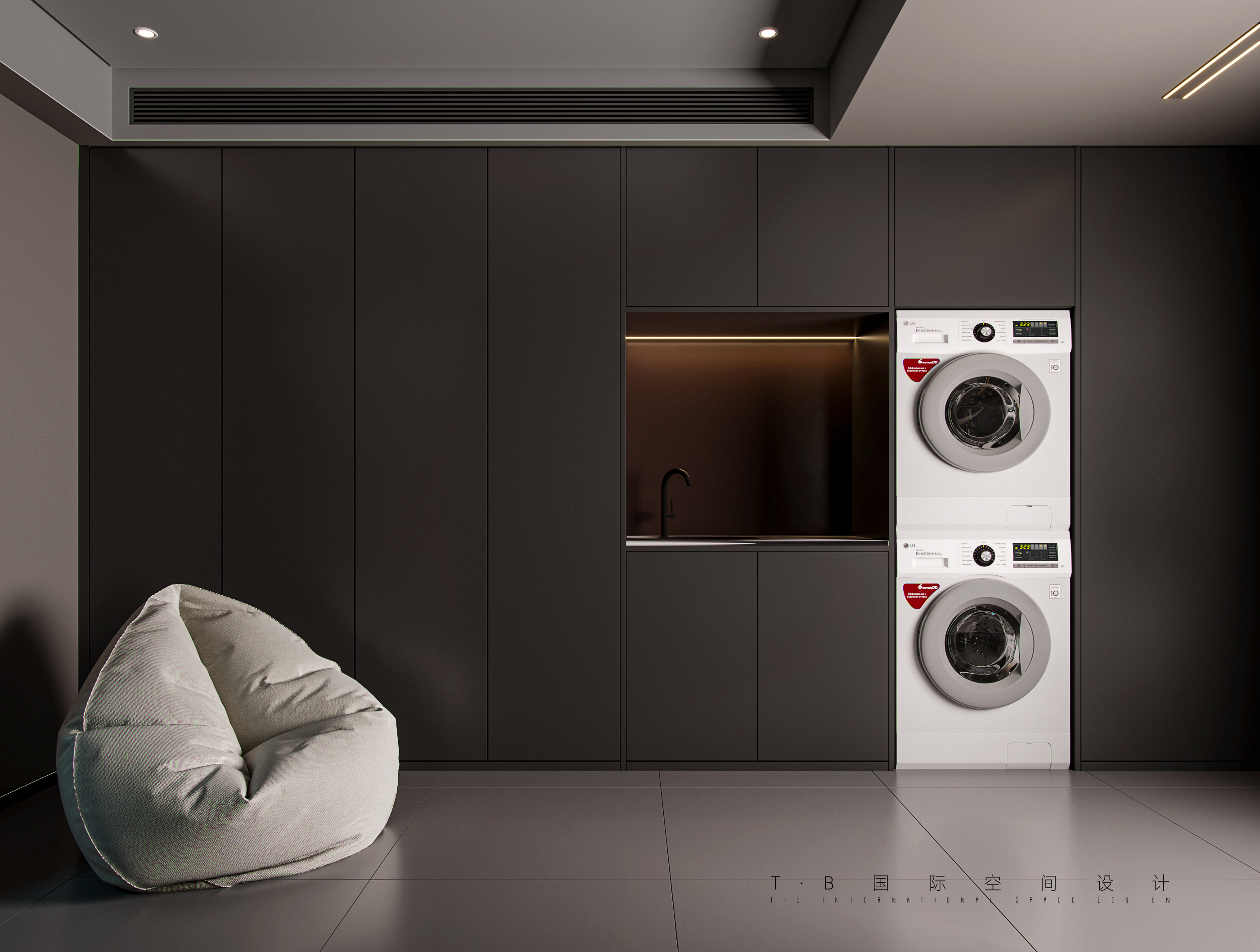 南通现代简约公寓设计丨中国南通丨T·B 国际空间设计-15