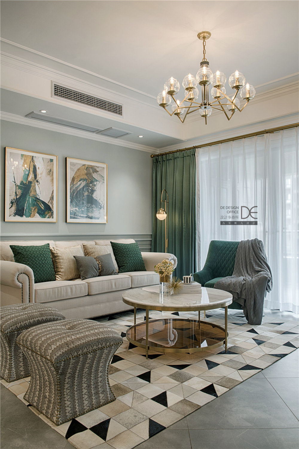 江与城千山万树·美式风格家居设计案例-28