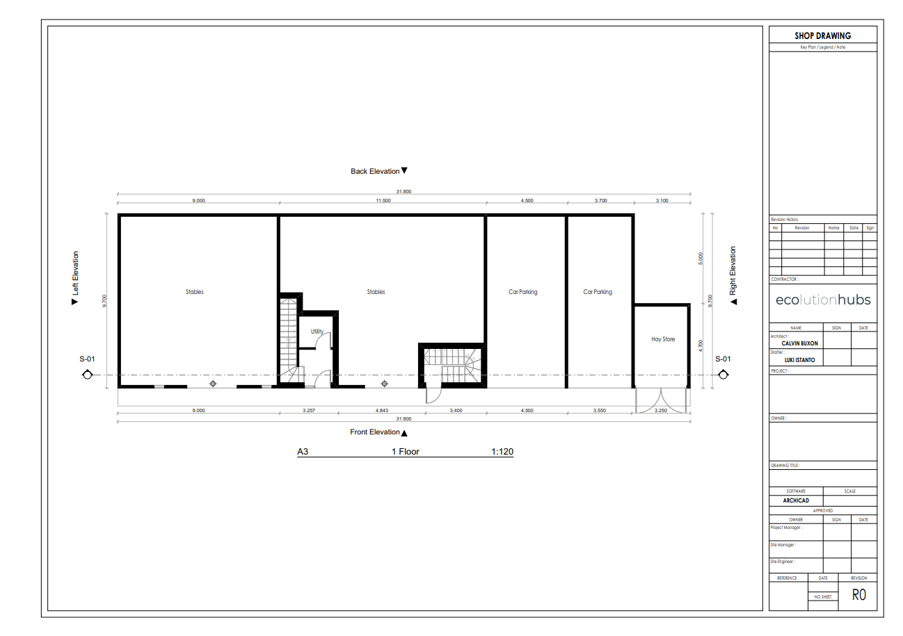 Heathlands Livery Yard 设计丨英国诺丁汉丨ecolutionhubs-10