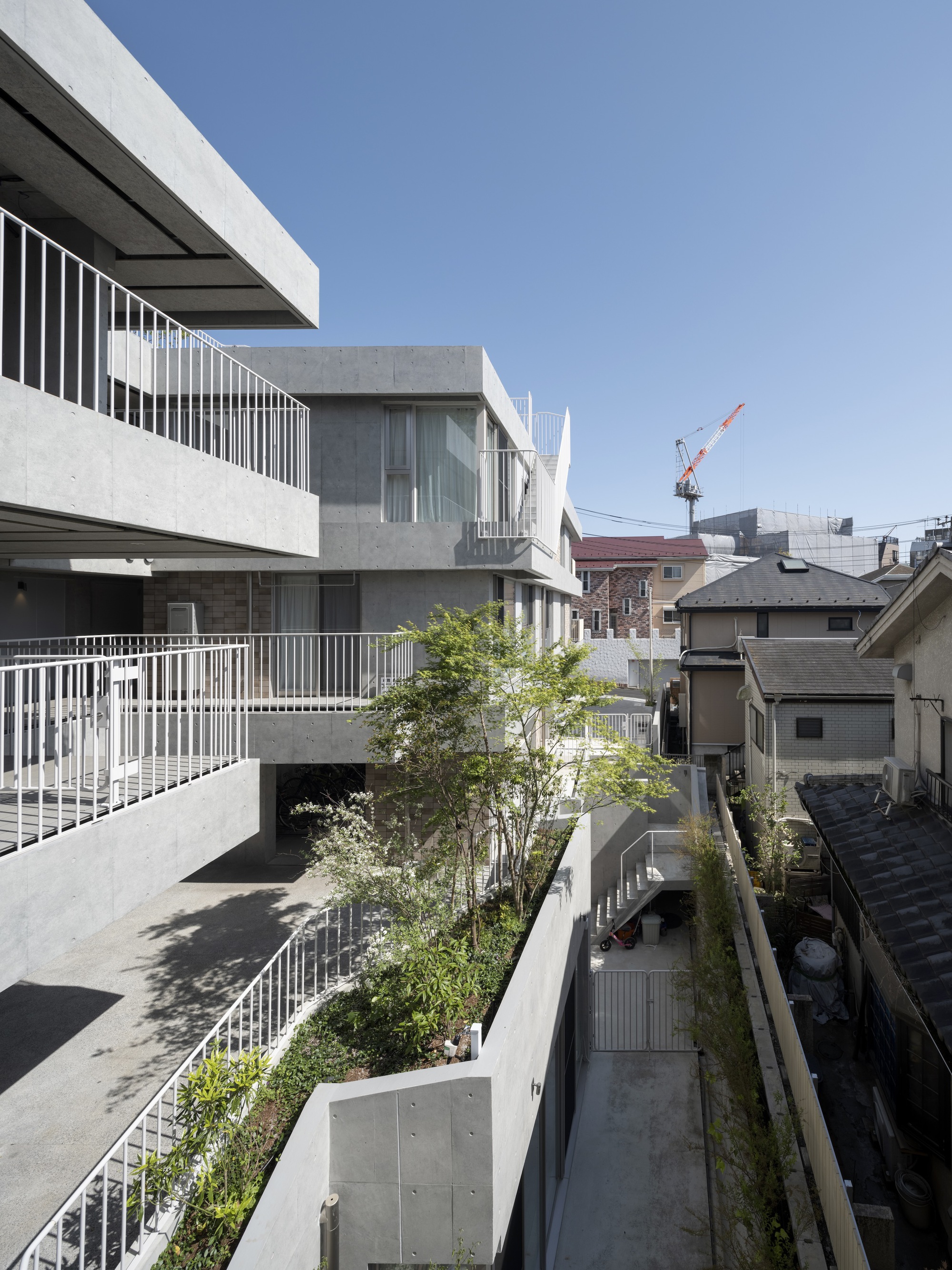 CHIDORI TERRACE 合作住宅综合体丨日本-14