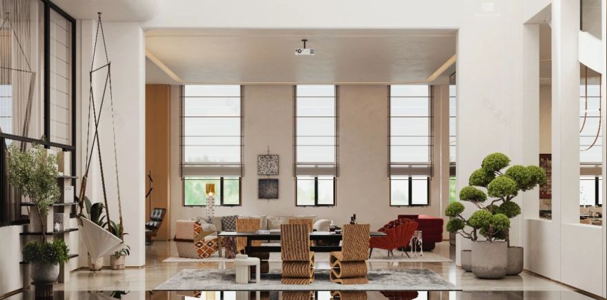 现代自然风别墅-39