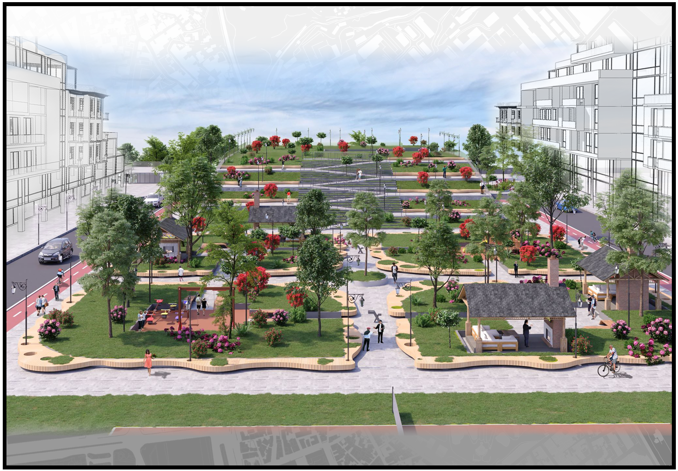 山地城市中的多功能综合体-13