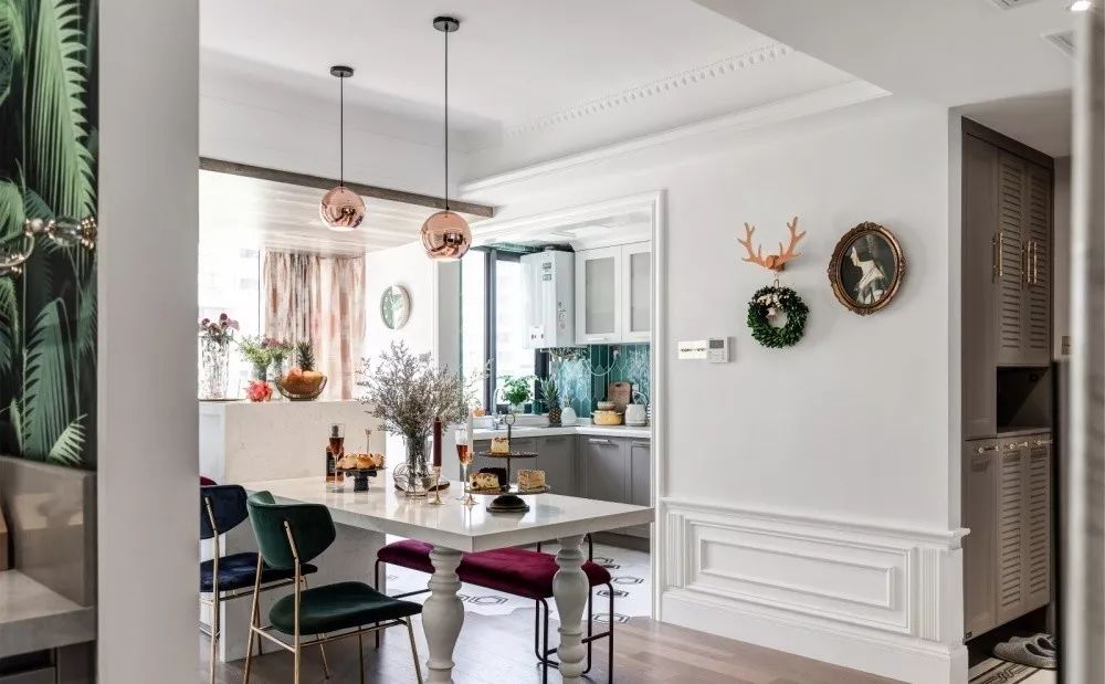 124㎡水瓶座潮流混搭家居，演绎现代法式浪漫生活-16