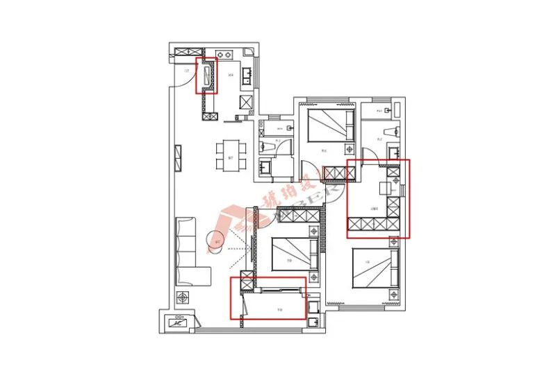 小户型空间魔法师 | 如何让 90 平变 150 平？-204