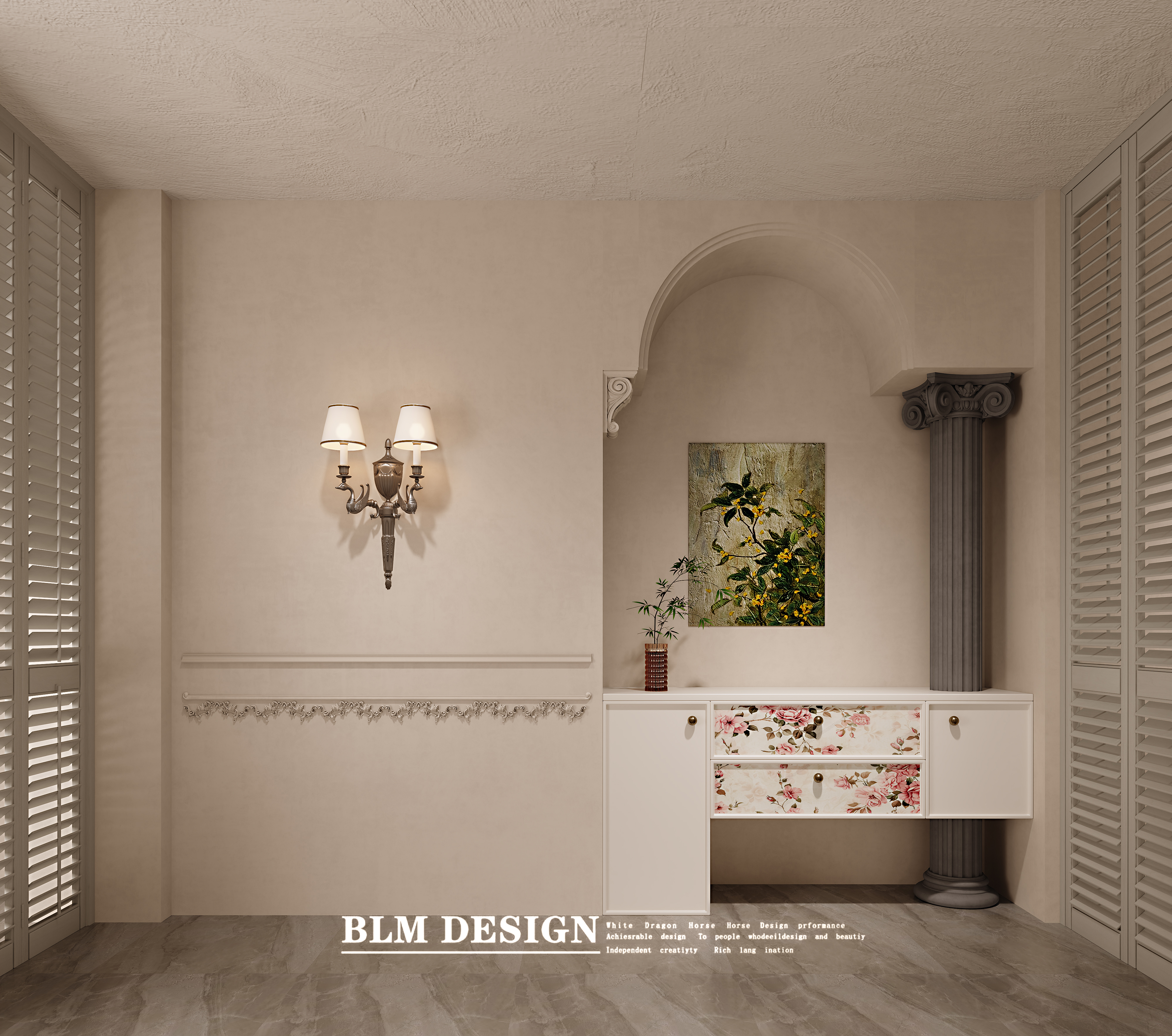 宴会厅效果图案例-6