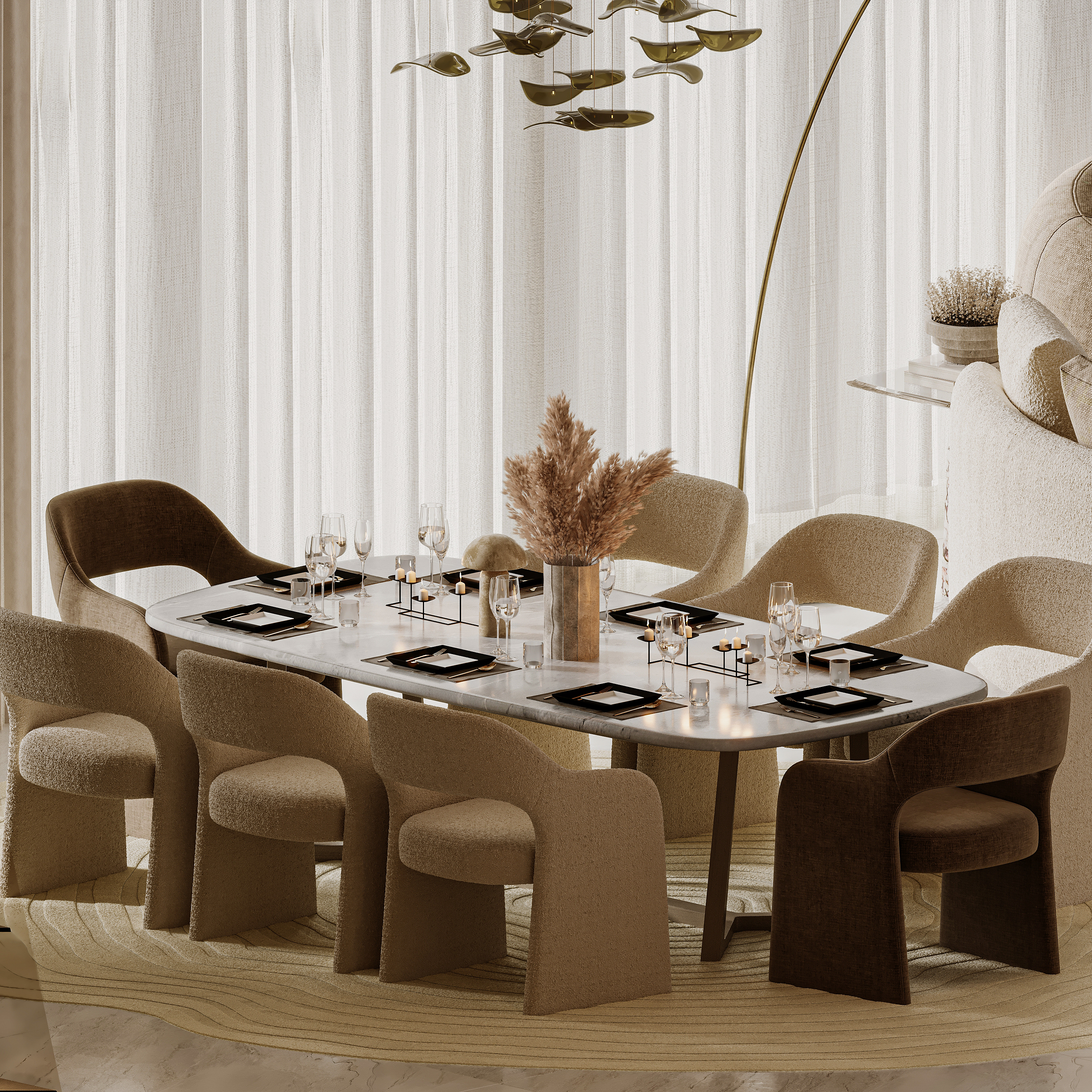 大厅室内设计丨KT_DESIGN STUDIO-36