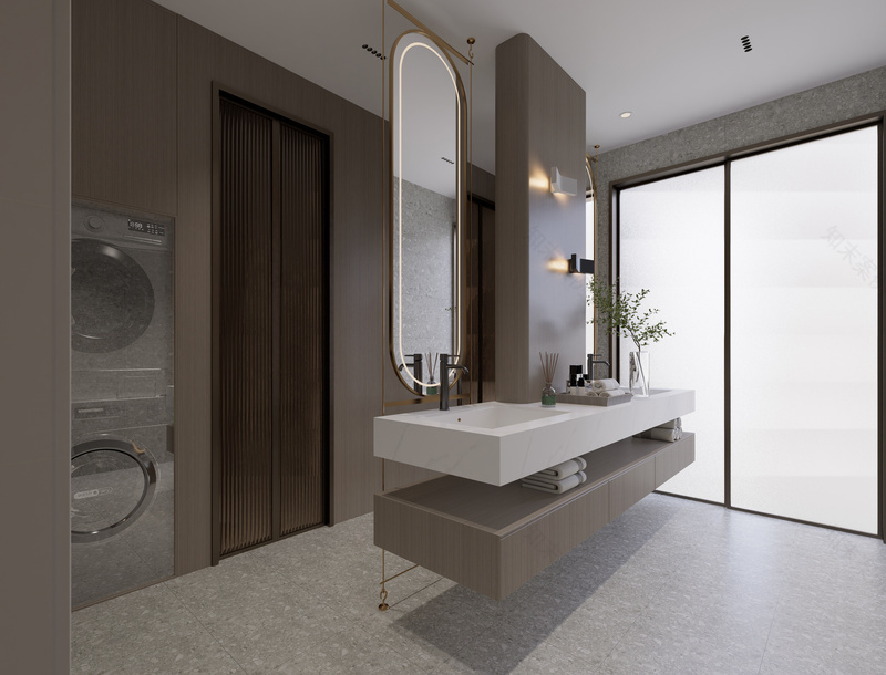 现代新中式禅意空间的极简美学-17