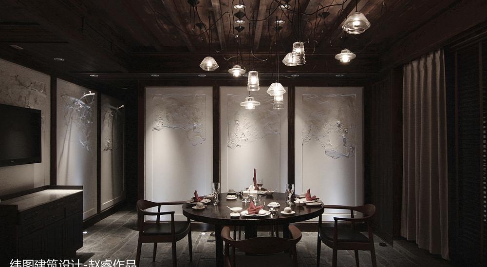 纬图建筑设计·赵睿丨中餐厅丨葫芦岛食屋私人餐厅-47