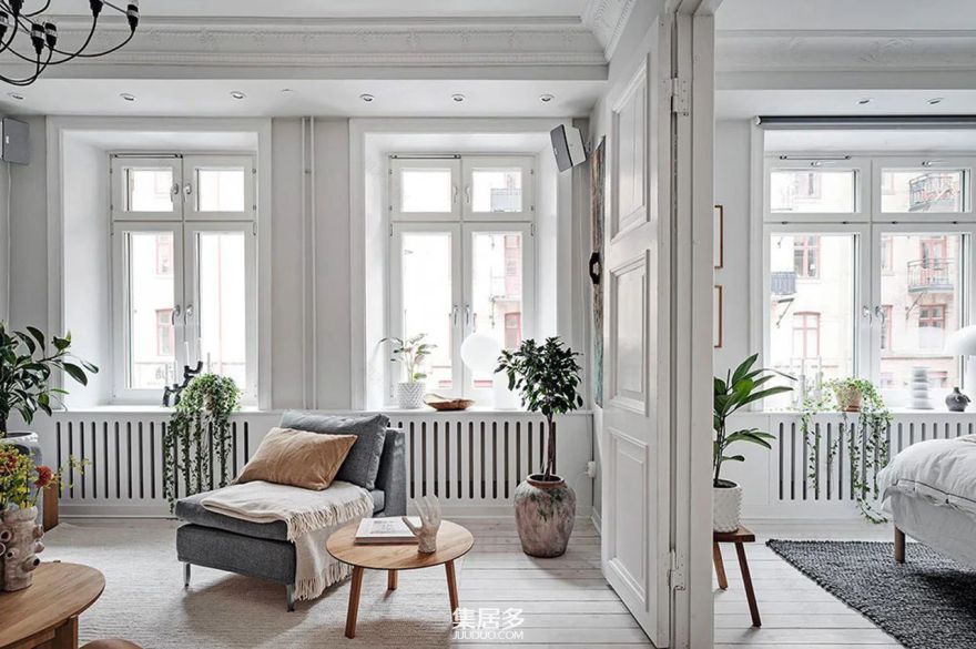 66 平方米白色公寓-16