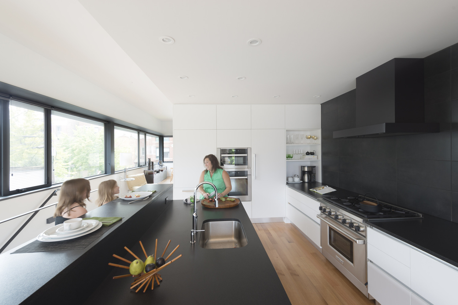 芝加哥光影交织的“剪切联排别墅”-70