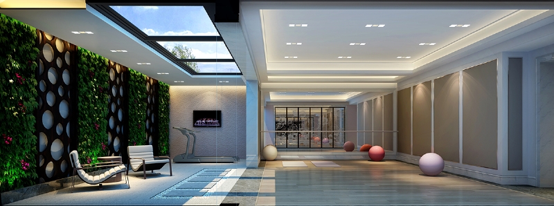 恒安德别墅装饰别墅样板间远洋拉维设计作品-12