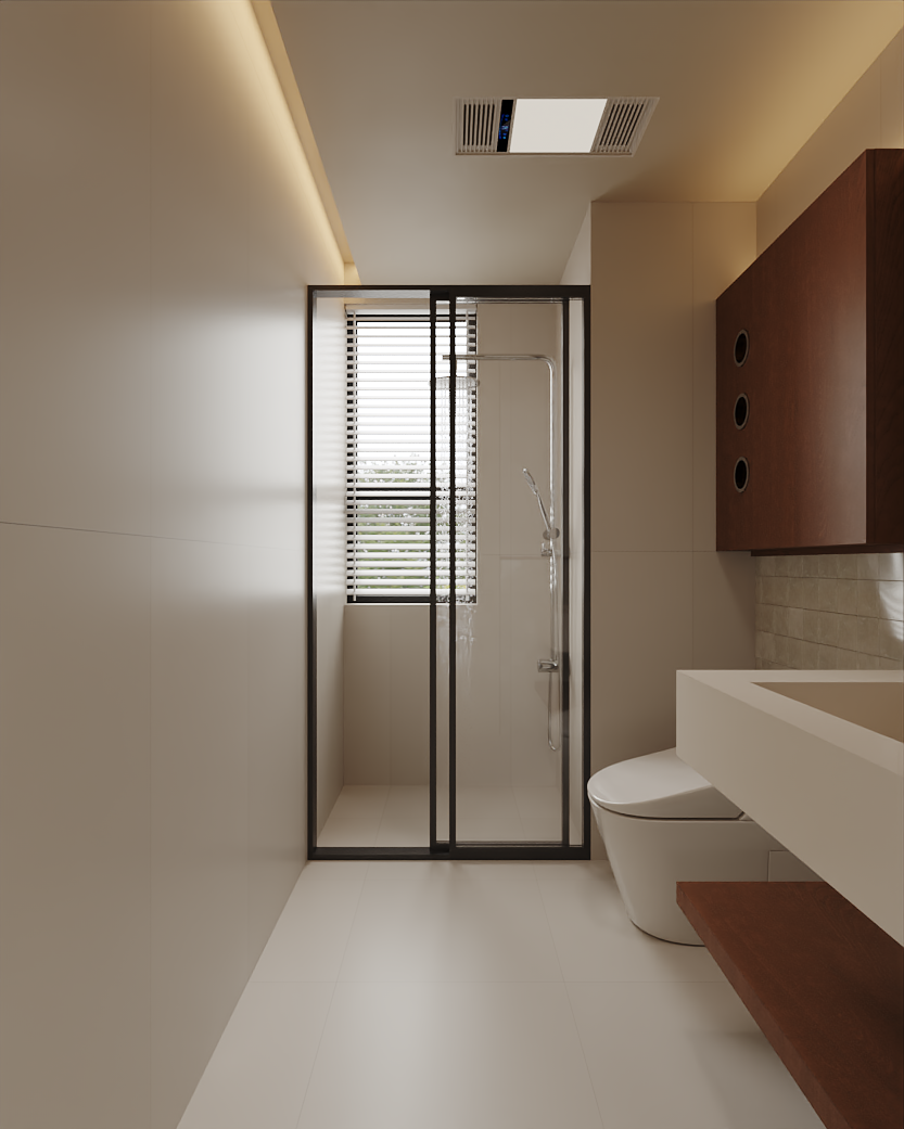 深圳如愿空间设计丨卓越和奕府93㎡，在生活的框架里注入包豪斯的浪漫秩序-20