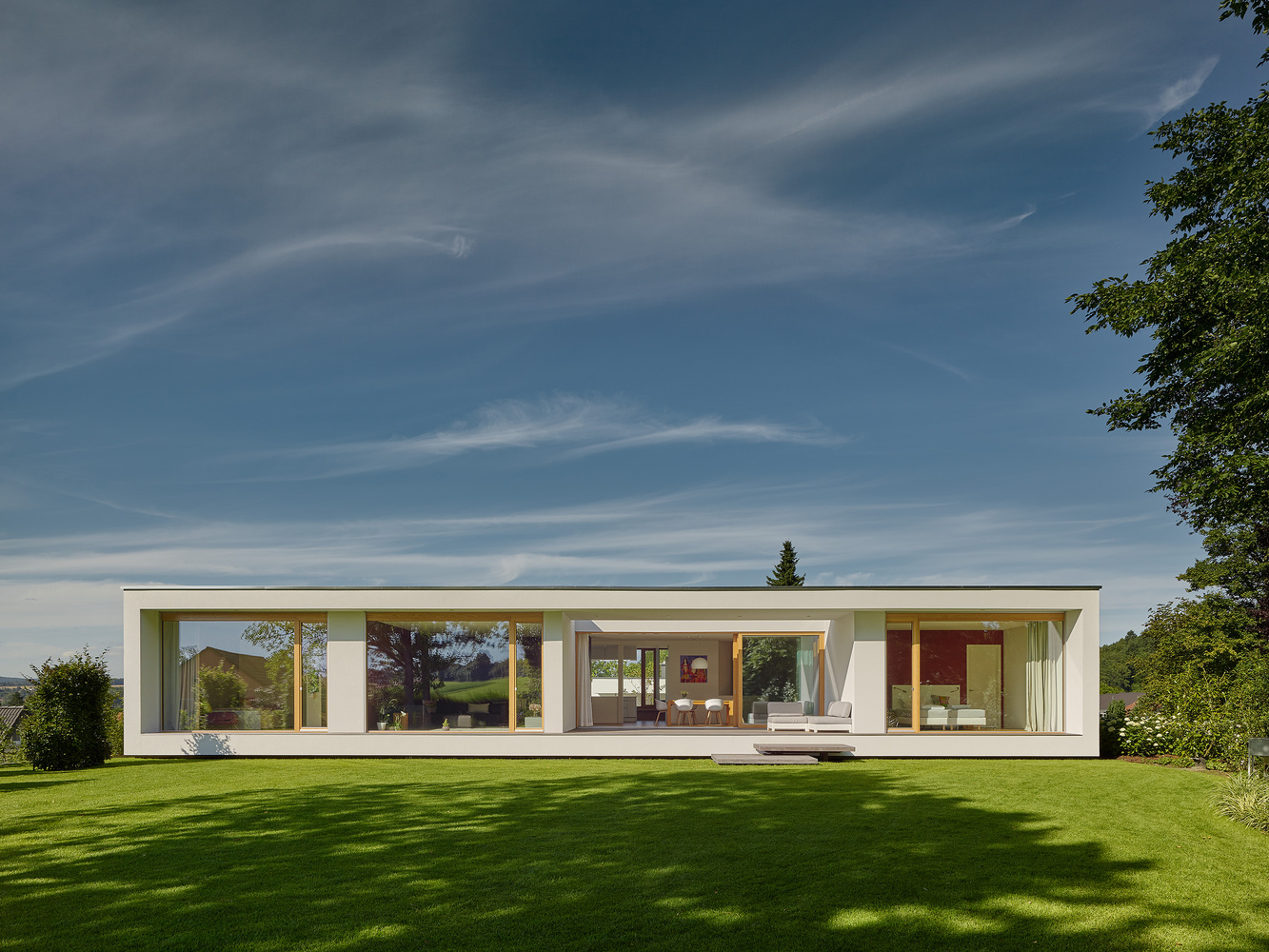 德国小山上的全景视野之家-21