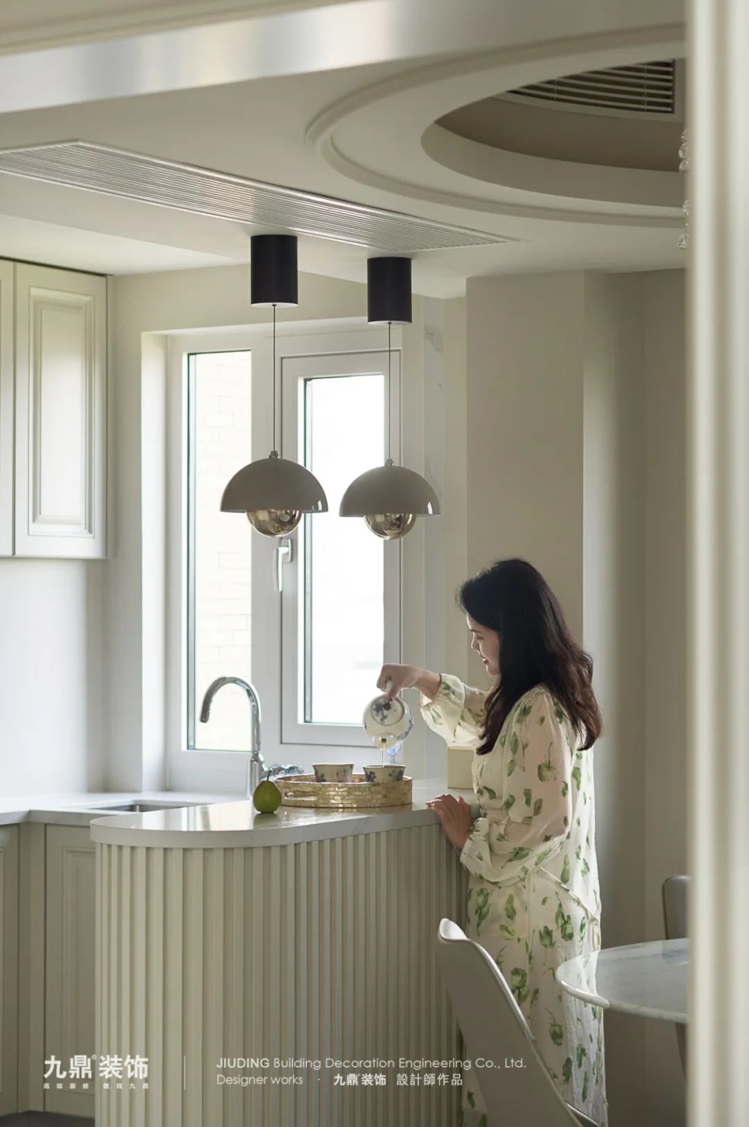 奶油法式风情,回游动线中西厨设计丨中国杭州丨王楠,黄质萍-62