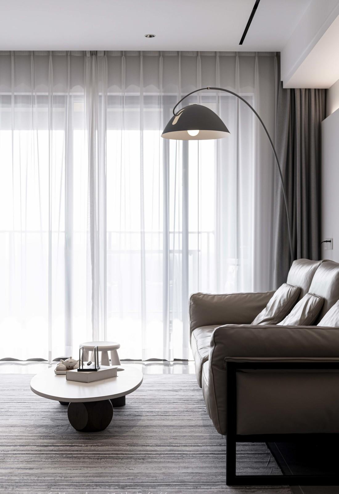 120 平现代质感极简之家-62