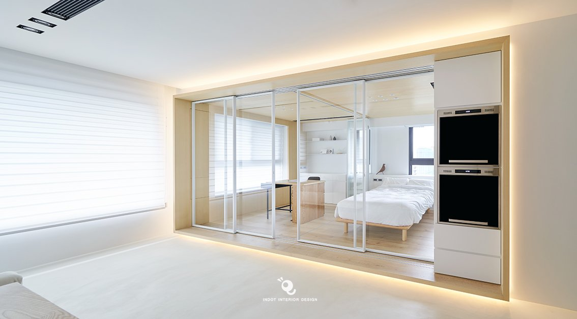 板桥 15 坪小宅弹性空间设计丨虫点子创意设计-43