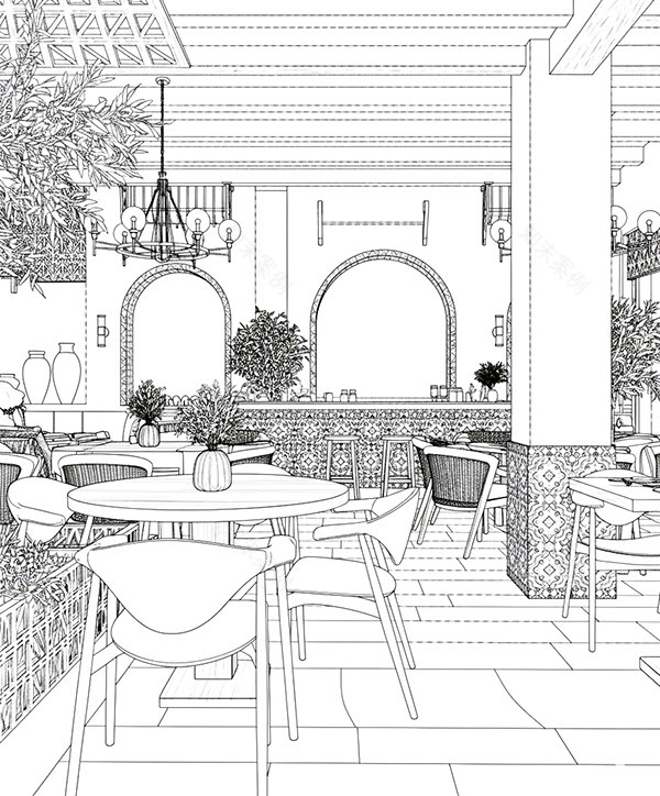 路径;小径(La senda西班牙语的意思,المسار阿拉伯语意思为路径、路线,综合考虑这里取路径;小径) -60