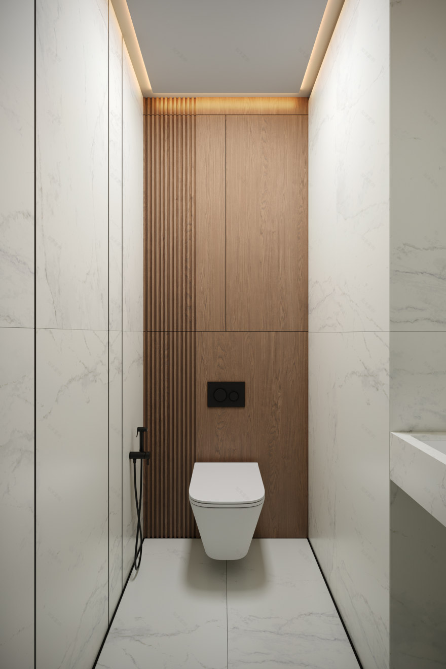 ЖК "RiverSky" 三室公寓可视化项目丨俄罗斯莫斯科-26