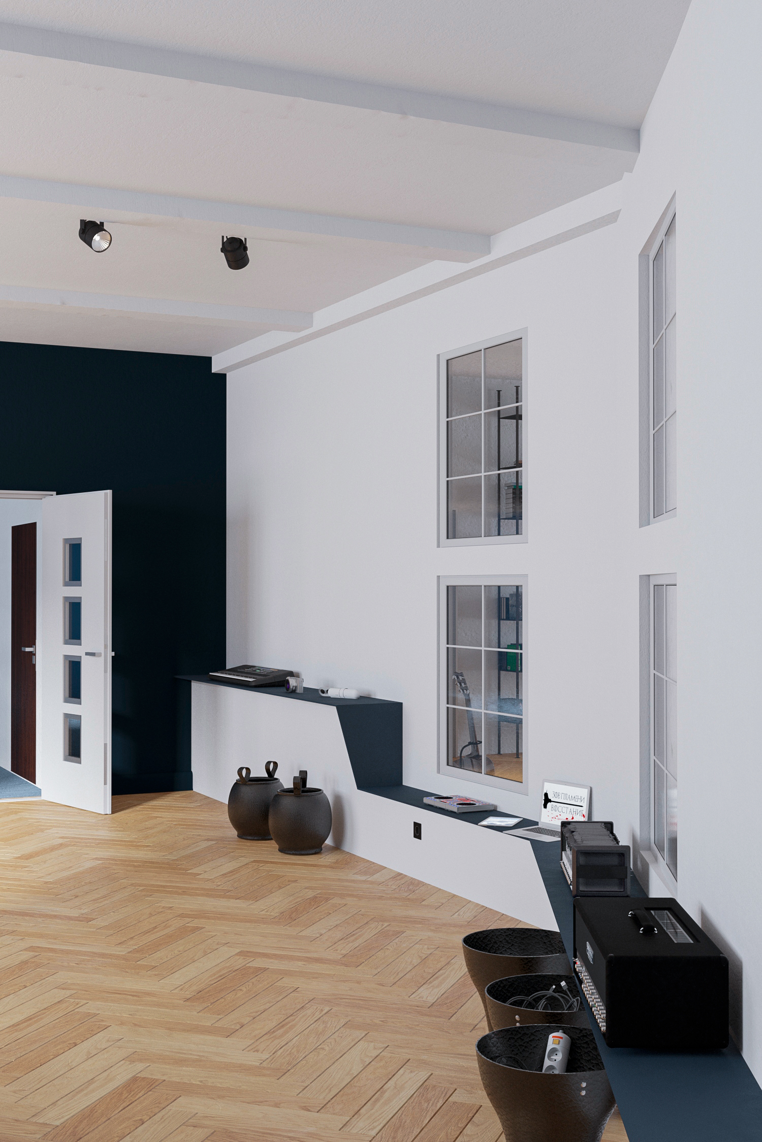 Loft apartment for a creative person in Berlin-3