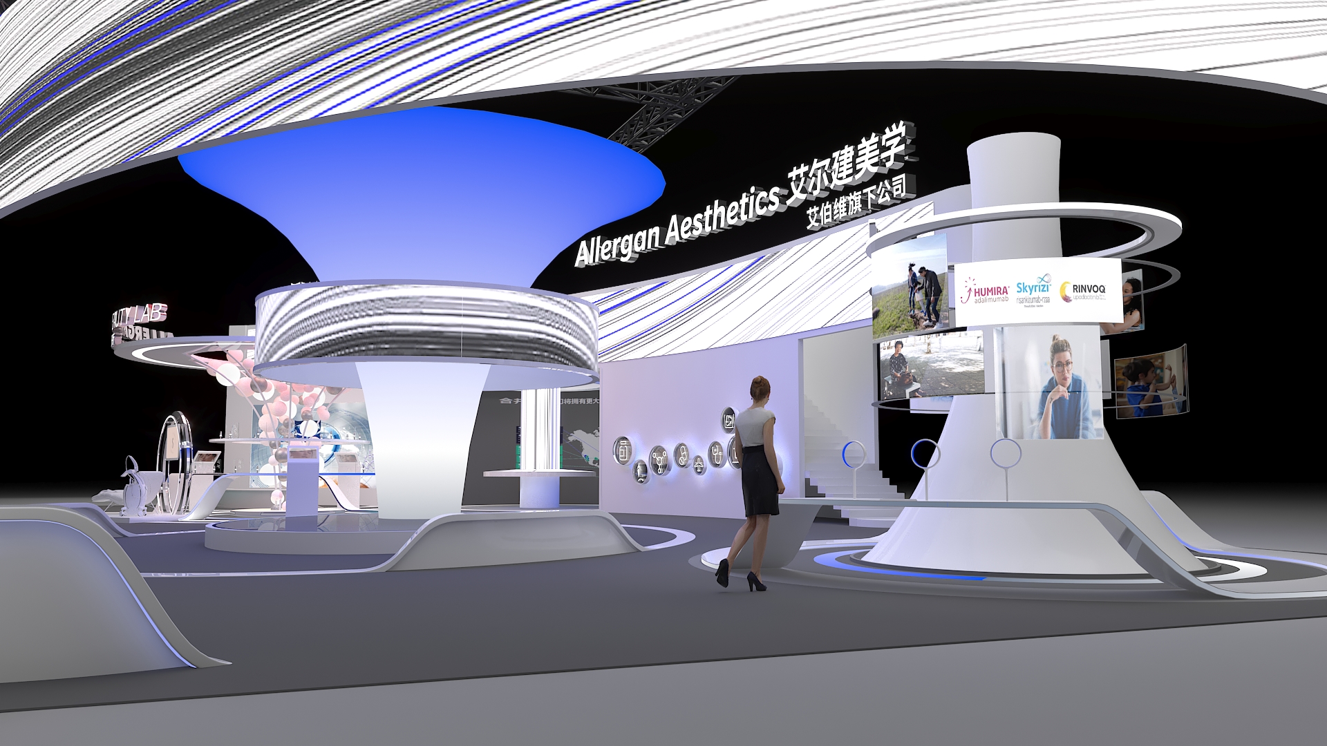 2020 ABBIVE 进博会展台设计丨paul wang,cloud lin-8