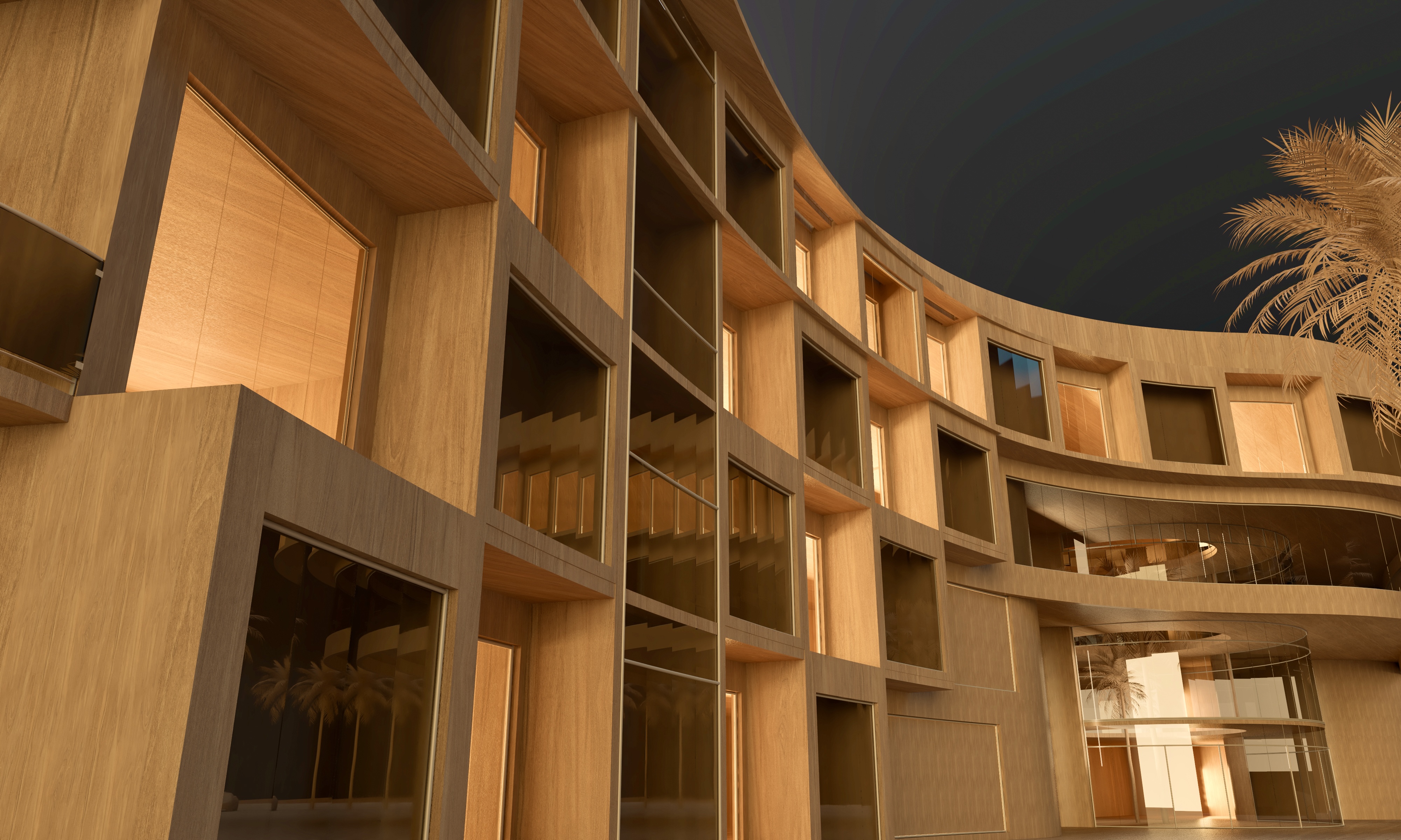 条形购物中心设计-9