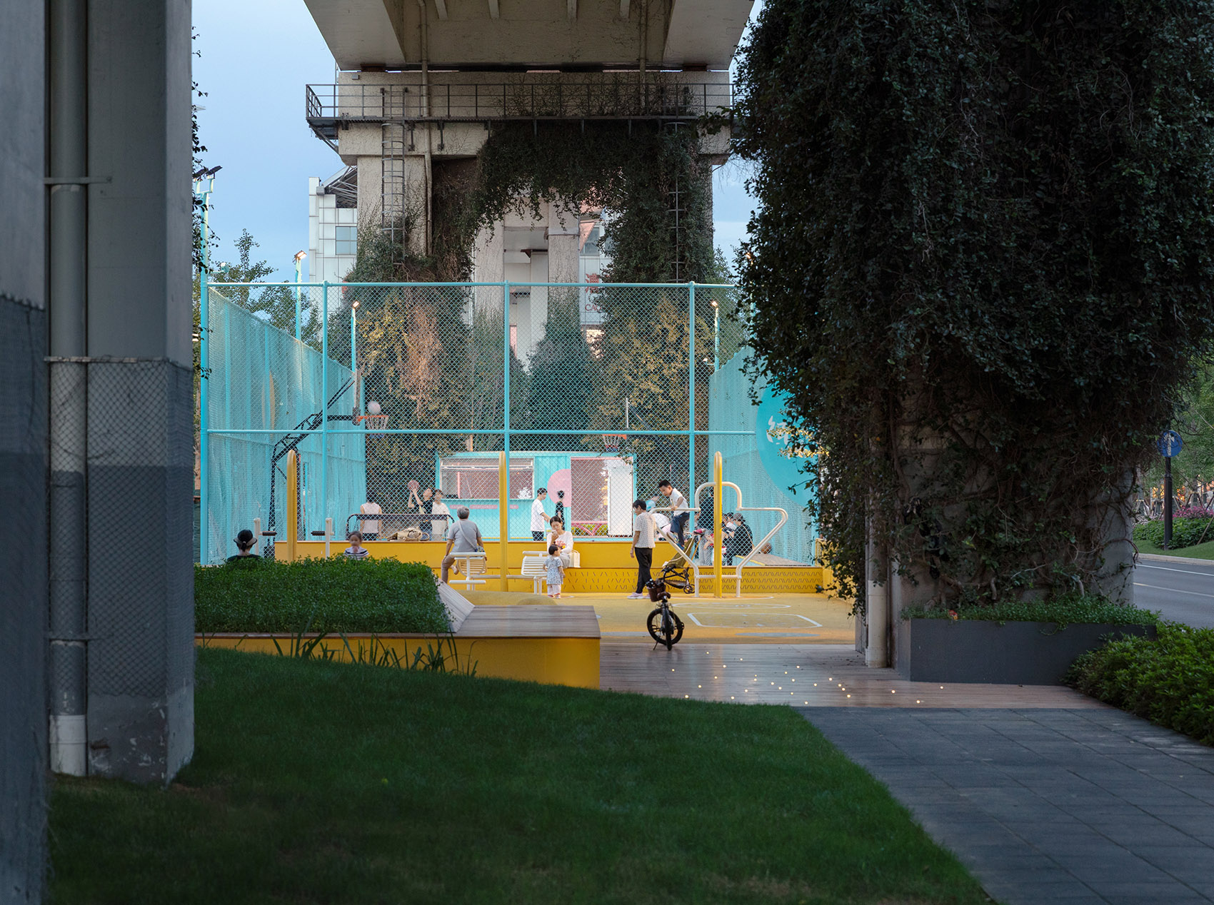 凯旋南路桥下空间  活力热点丨中国上海丨VIA维亚景观-72