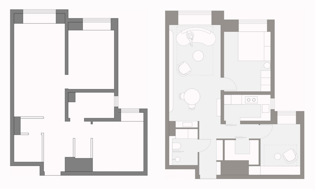 奶油色云朵小屋丨中国北京丨凤凰空间-3