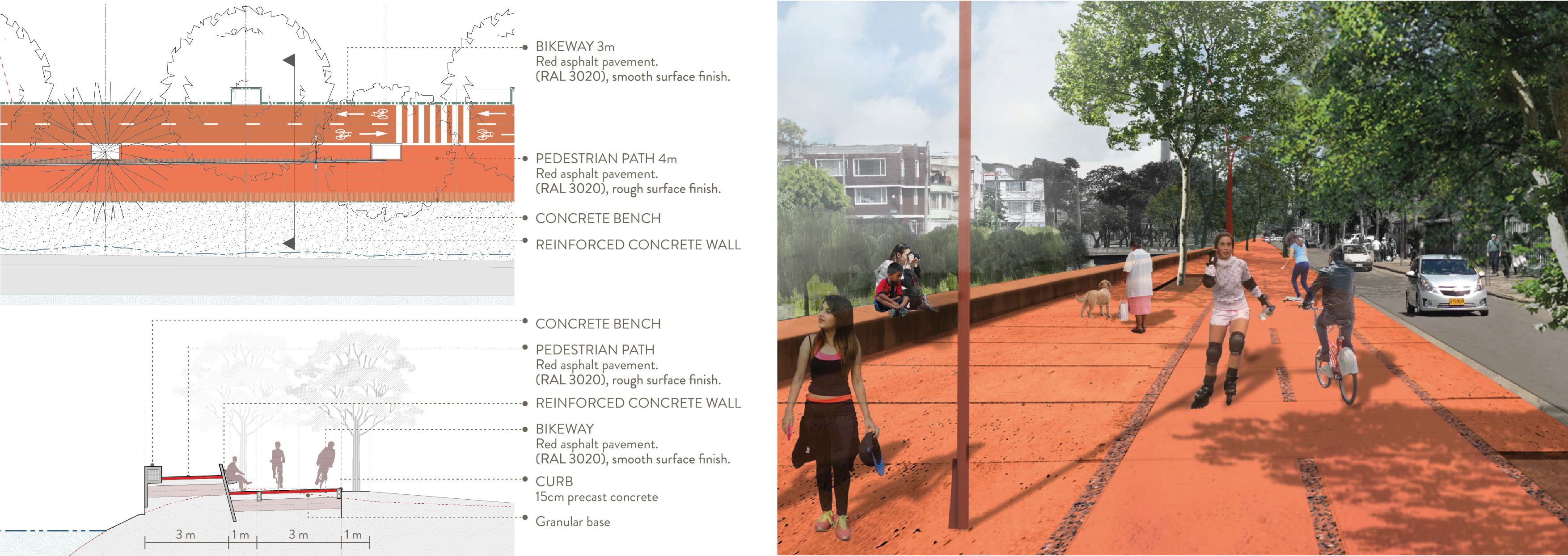 富查河长廊设计丨Castro Arquitectos-26