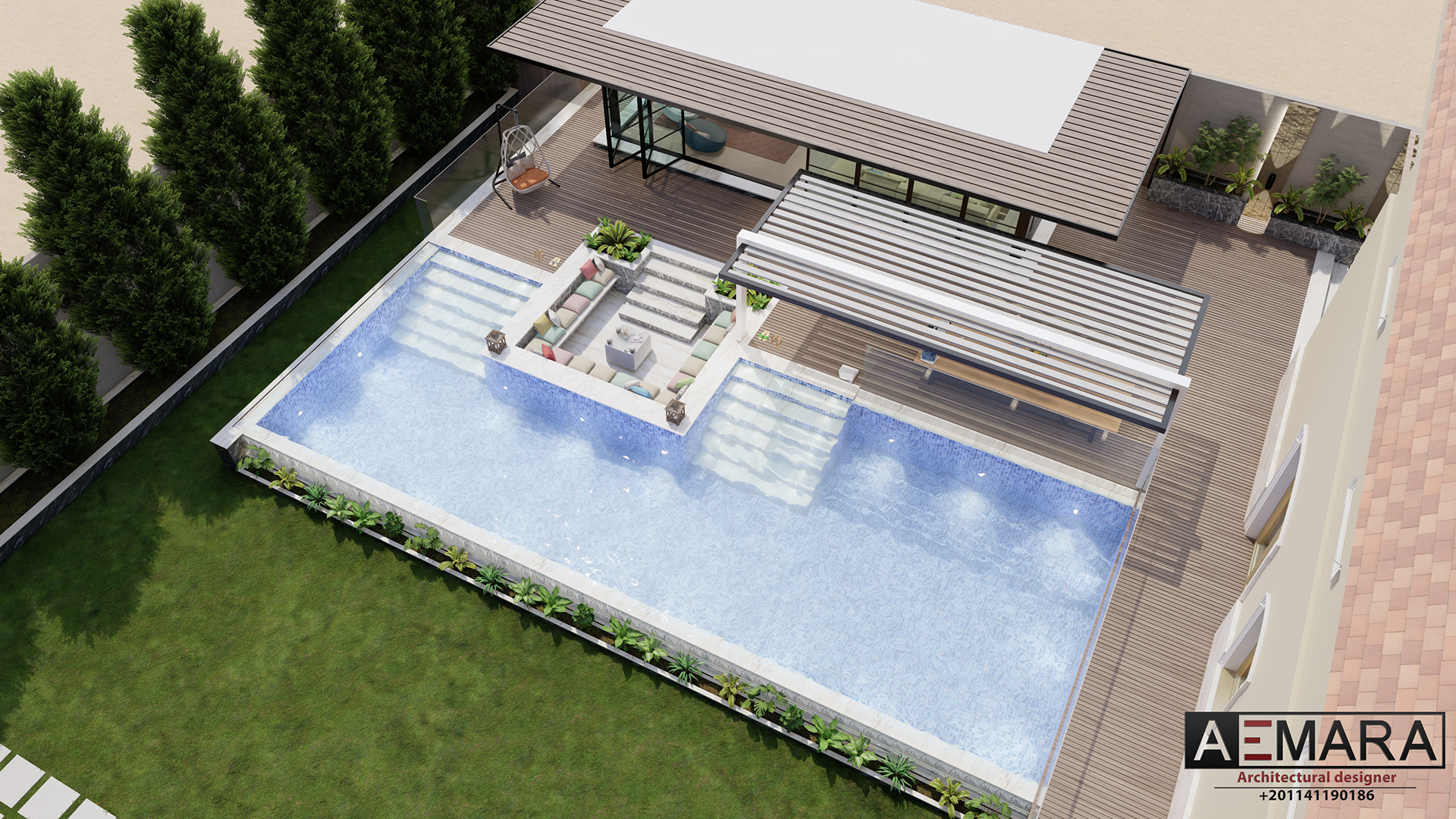 私人花园设计丨阿联酋丨AbdAllah Emara & Mohamed Emad-7