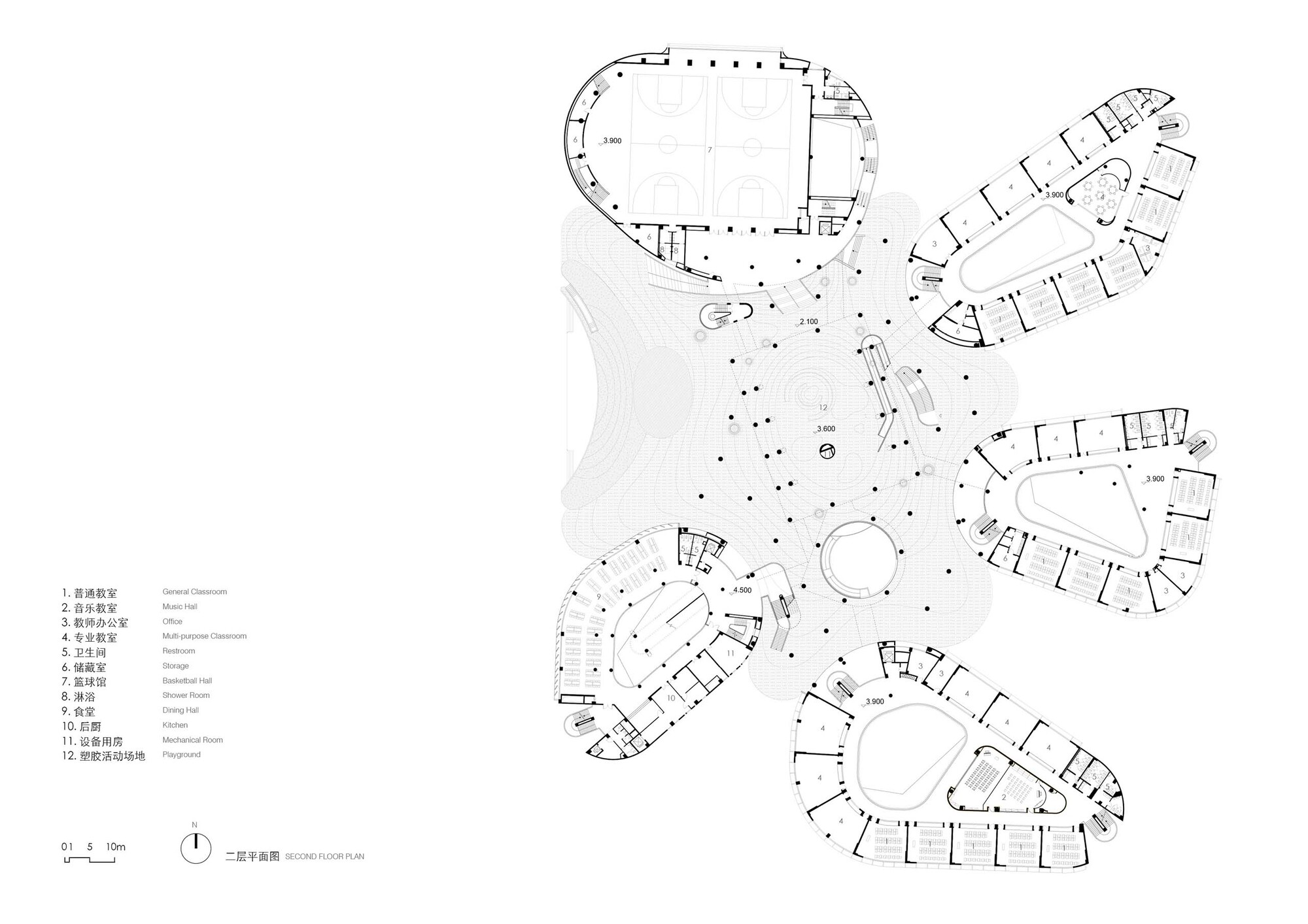 海口江东环岛实验学校丨中国海口丨TAO（迹·建筑事务所）-106