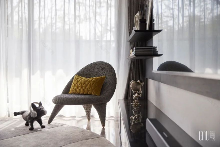 现代简约风样板房,科比曼巴精神融入设计-13