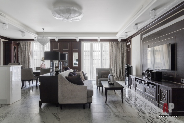 “意大利街区”141平公寓室内设计丨“德米特里·普什尼奇尼科夫及合伙人”建筑工作室-17