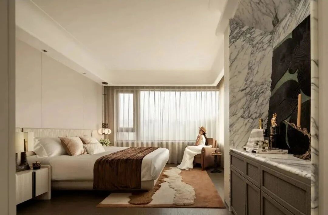 新作 139㎡轻奢复古样板间丨中国广州丨TRD尺道设计-54