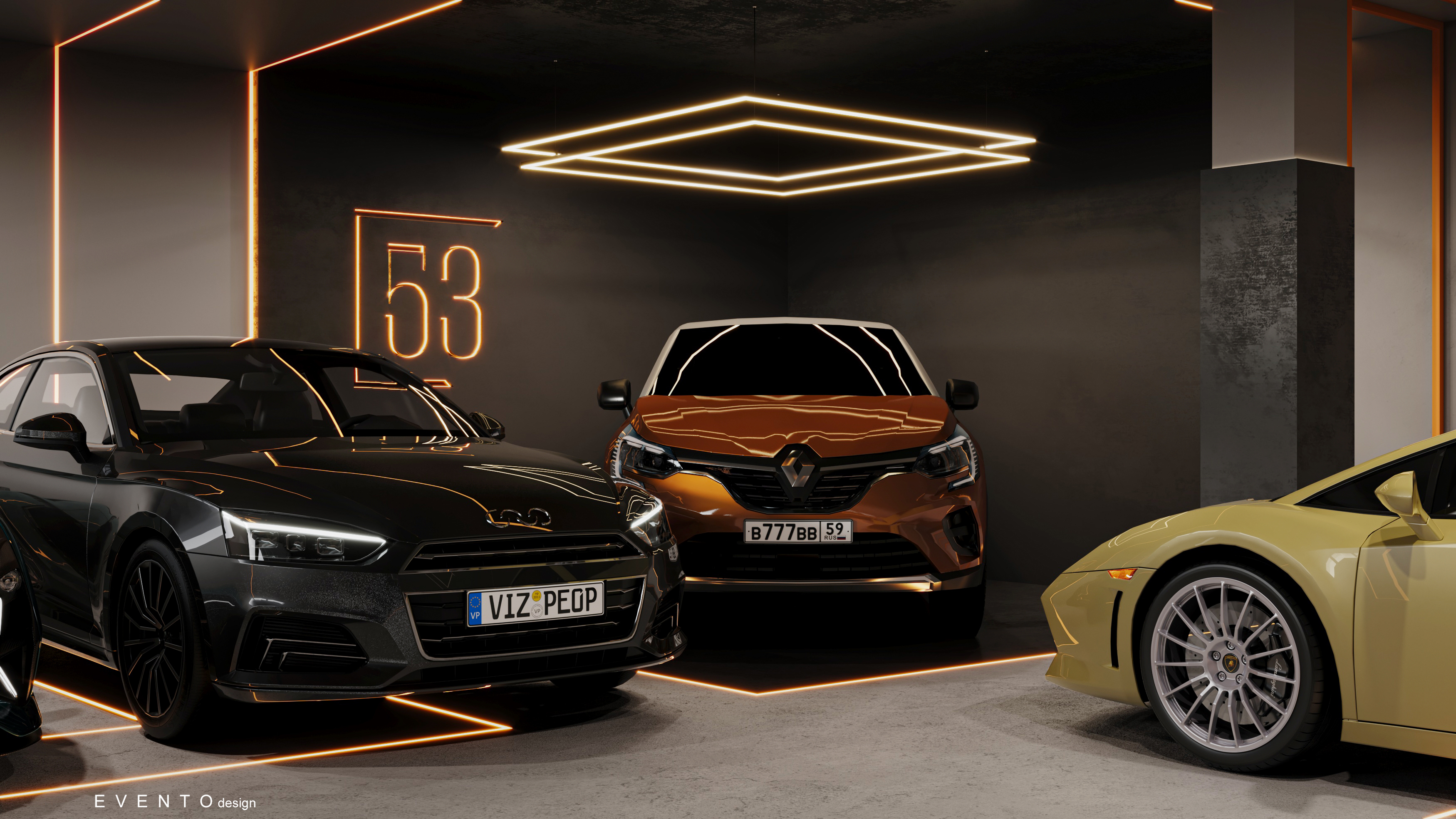 Cars showroom at London-3