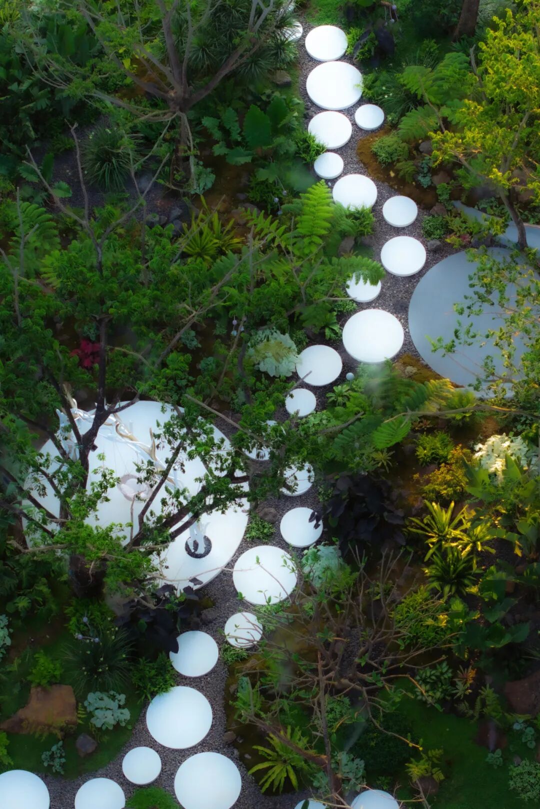 于热带秘境中编织生活美学|江东麓岛阅海澜岸2期花境项目-86