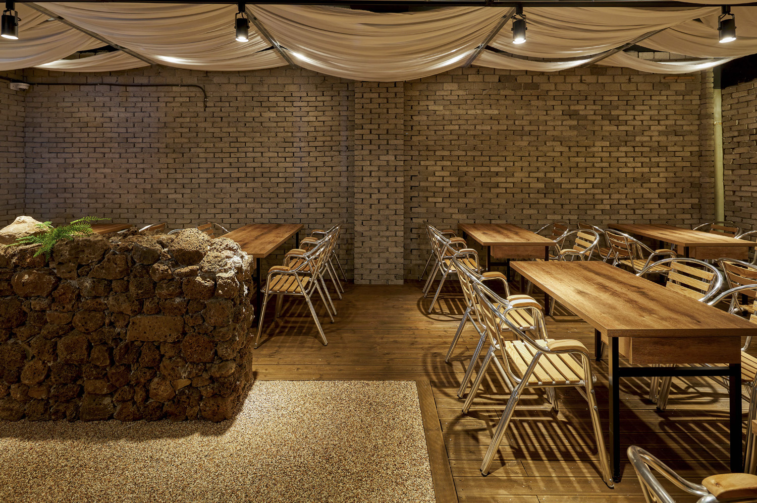 40 平韩式小清新餐厅，品味美食与空间的艺术融合-5