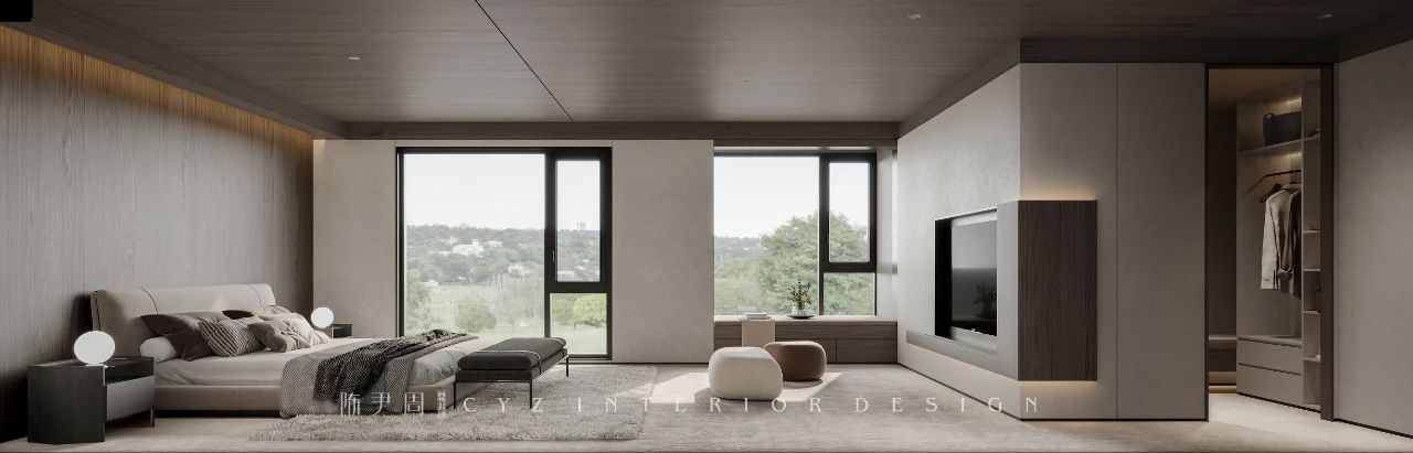 意式轻奢现代别墅设计丨中国上海-57