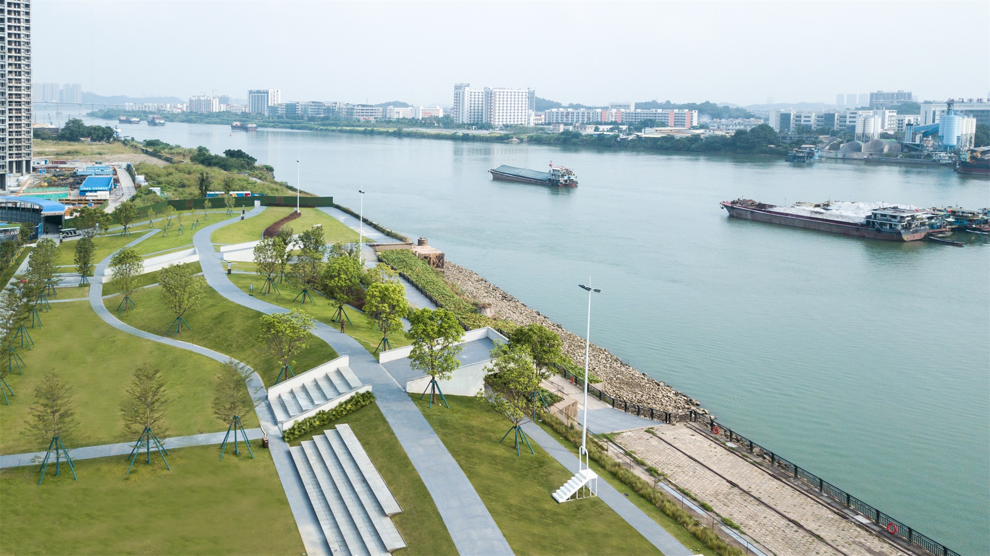 粤海江门甘化滨江艺术公园丨中国江门丨BOX盒子实践景观事务所,深圳成行建筑设计有限公司等-71
