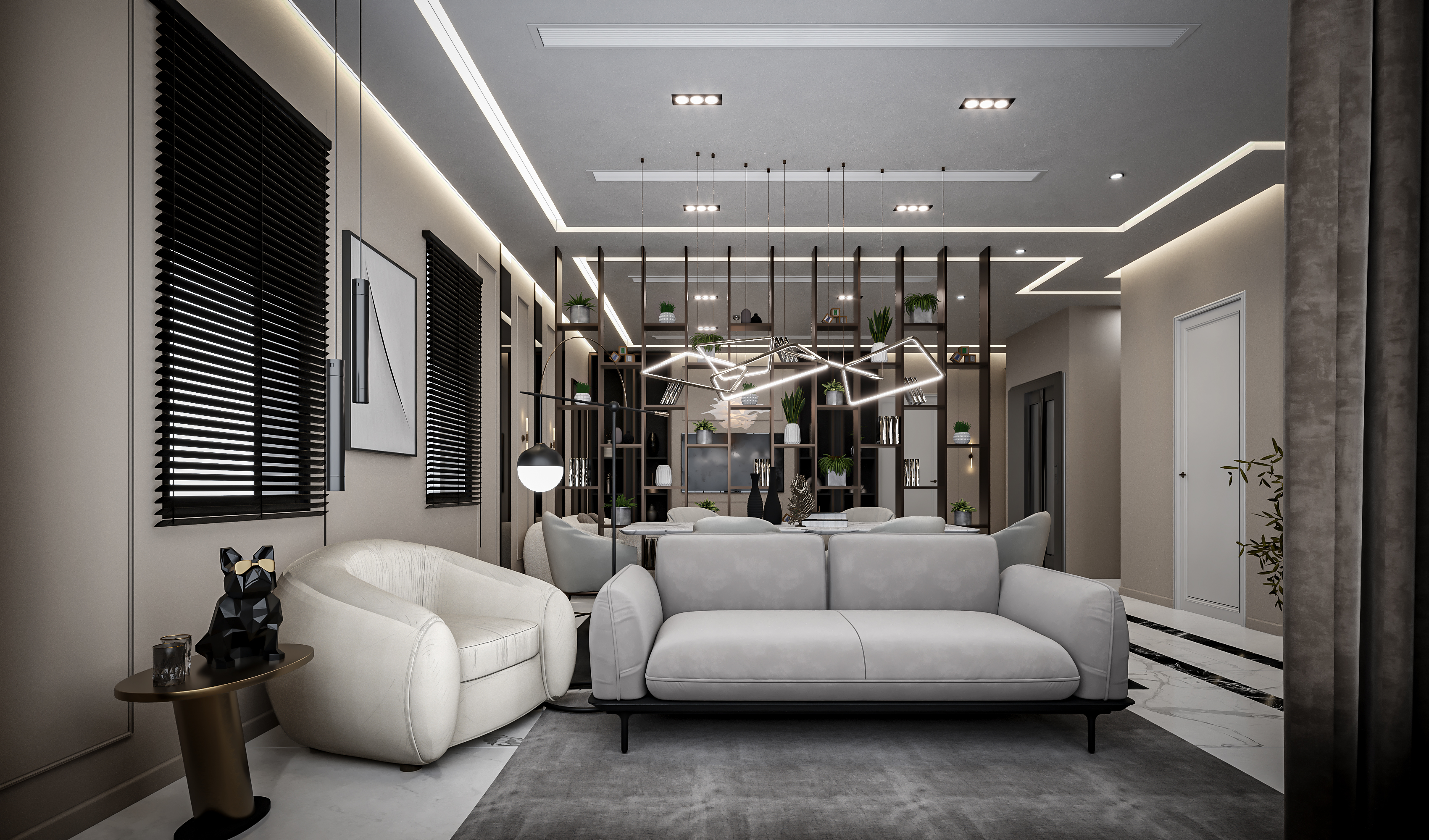 NEO CLASSIC VILLA 设计丨沙特阿拉伯利雅得-28