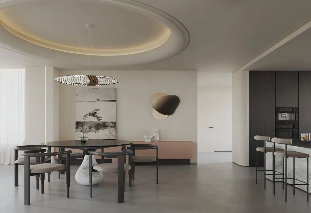 侘寂现代风 · 回归自然的城市住宅设计丨红柏设计-40