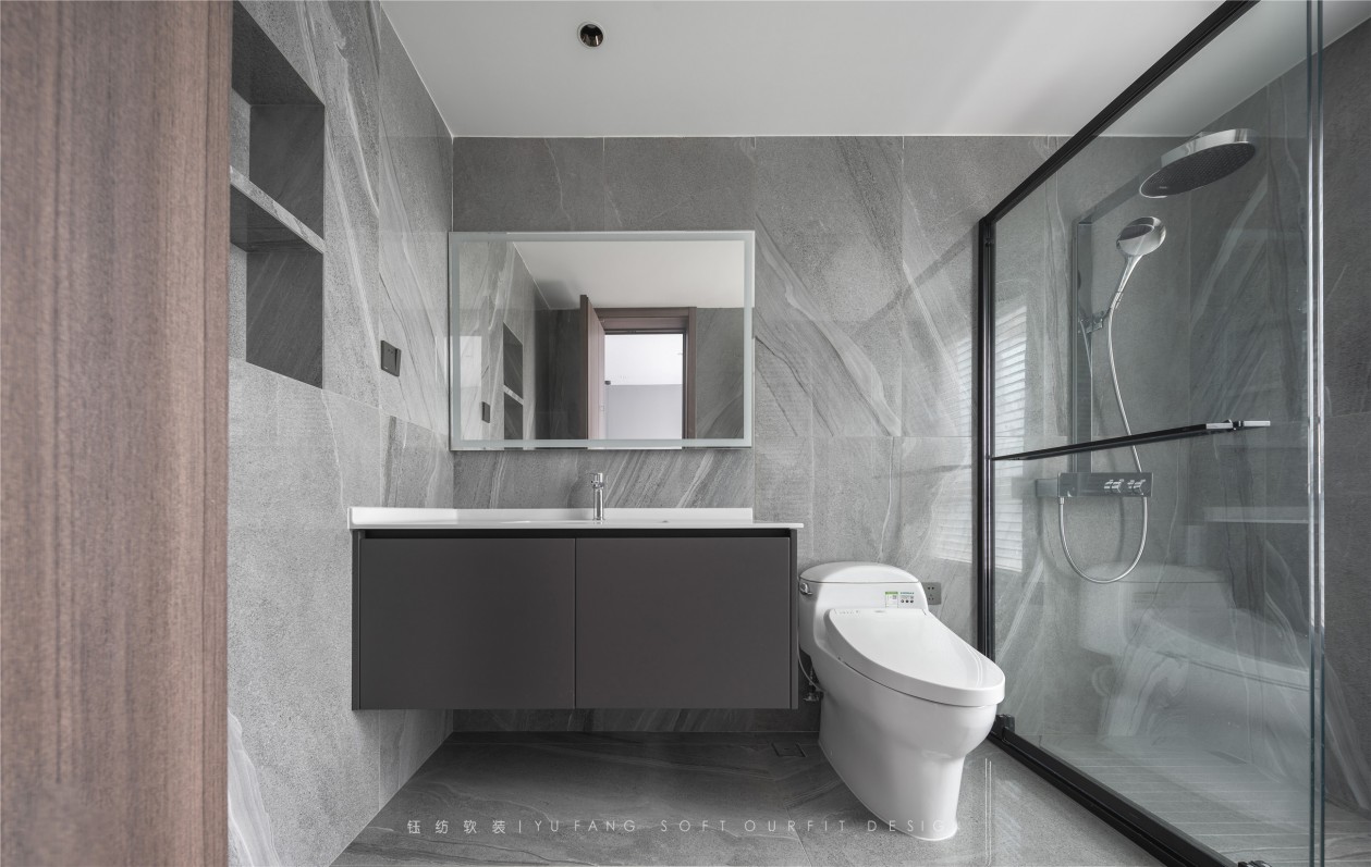 简约黑白灰,90 后小姐姐的舒适空间丨中国成都丨钰纺软装-41