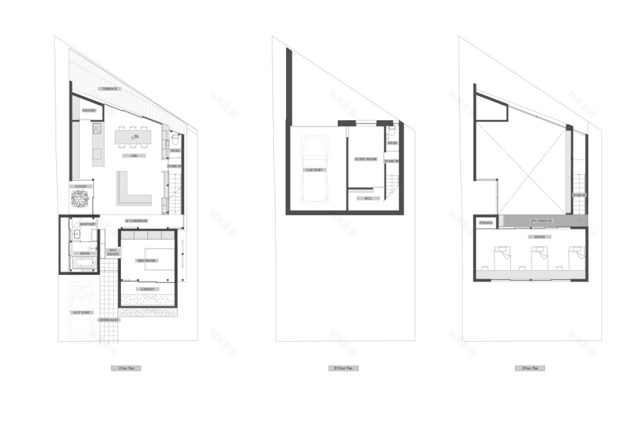混凝土块住宅丨日本京都丨OHArchitecture-14