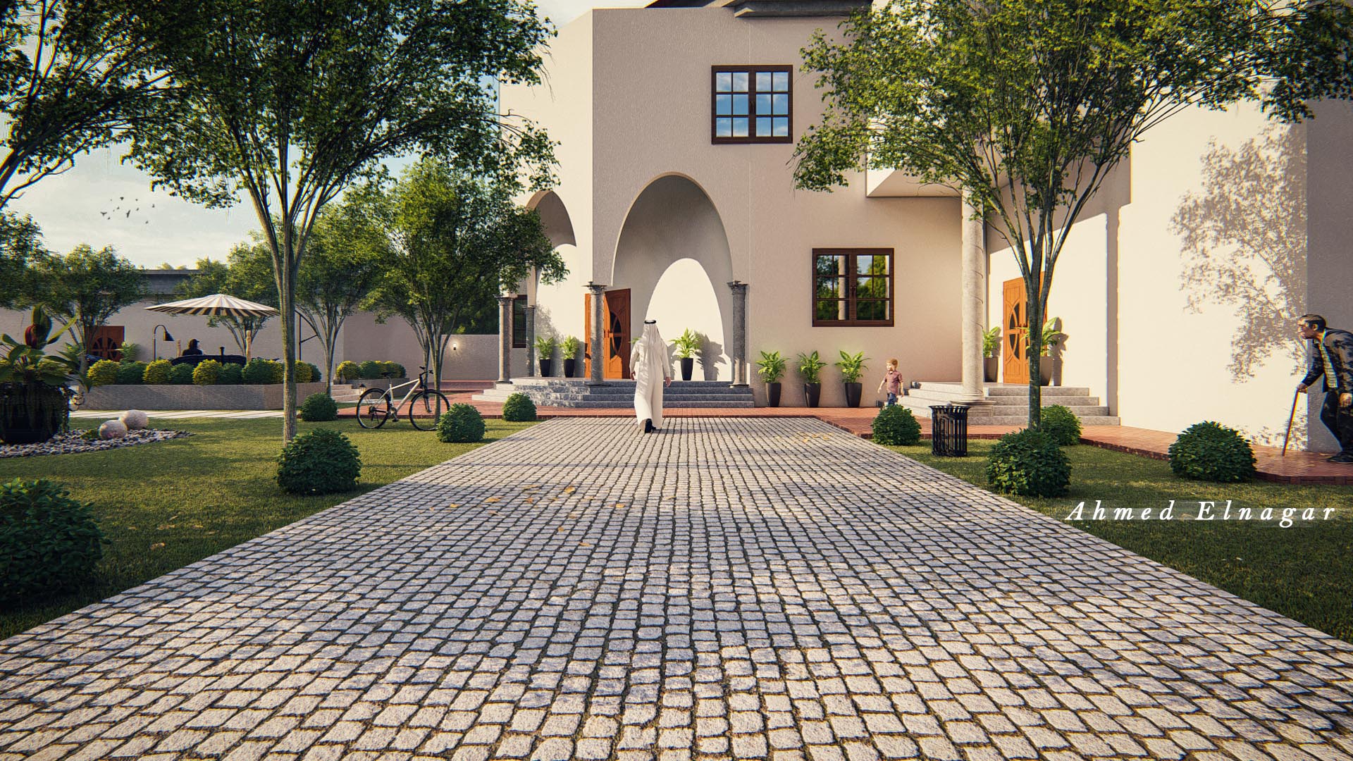 别墅花园设计 13丨阿联酋迪拜-2