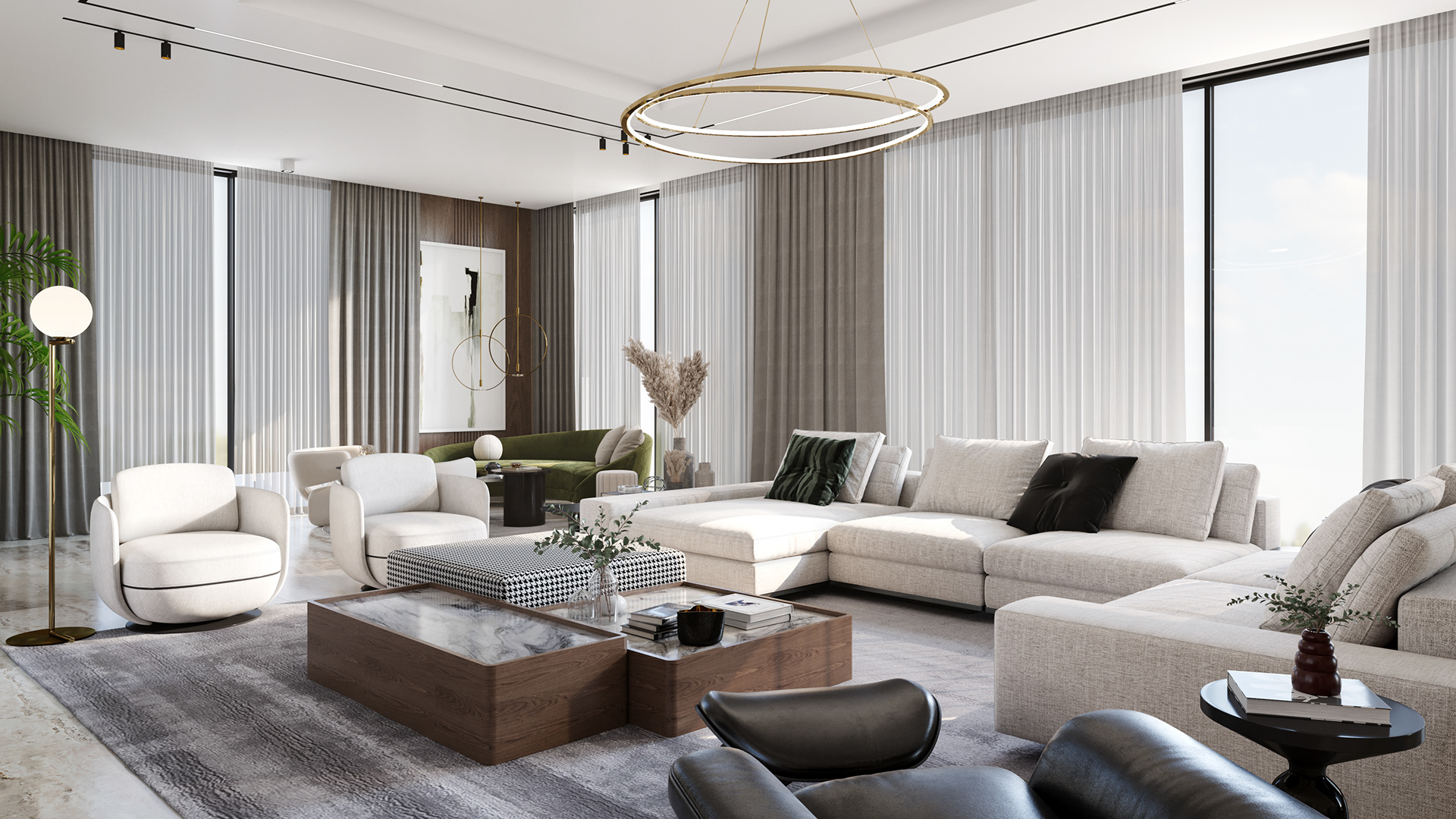 Villa Reception | Le Reve Compound-4