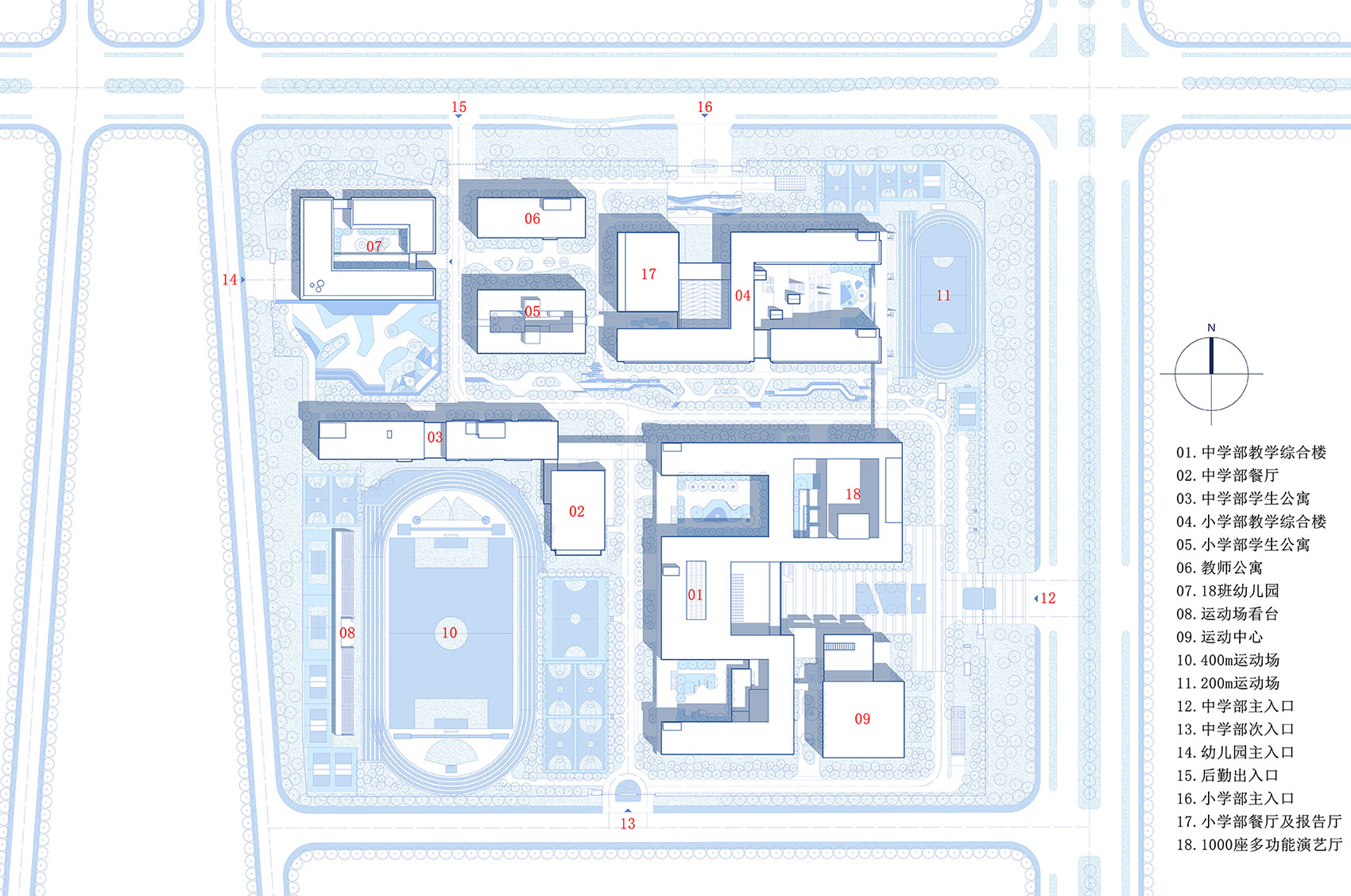 邹平市渤海实验学校丨中国山东丨山东建筑大学建筑城规学院象外营造工作室-87