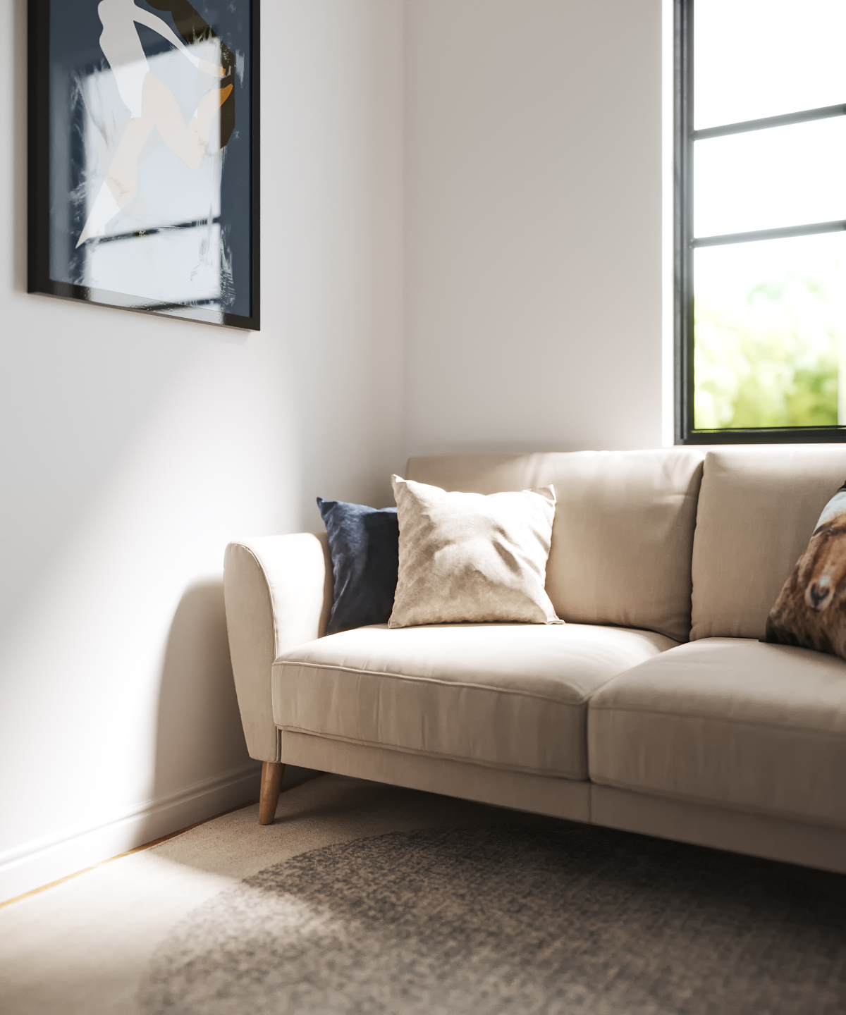 简约北欧风，3dsmax2020 打造舒适宜居空间-26